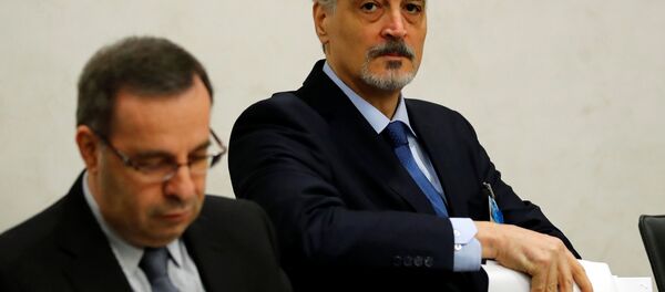 Cenevre 8 görüşmeleri yeniden başladı - Sputnik Türkiye