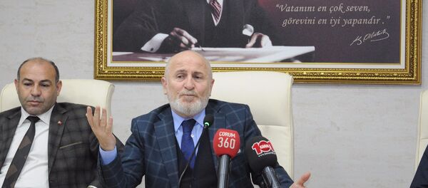 Çorum İl Genel Meclisi'nin AK Partili başkanı Halil İbrahim Kaya - Sputnik Türkiye