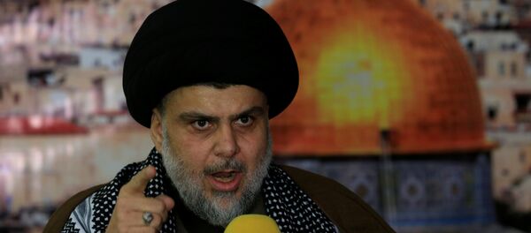 Şii lider Mukteda el Sadr - Sputnik Türkiye