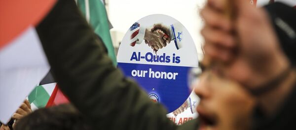 ABD - Kudüs kararı protesto - Sputnik Türkiye