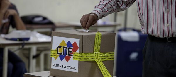 Venezüella'da belediye başkanlığı seçimi - Sputnik Türkiye
