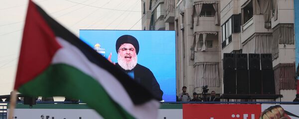 Hizbullah'tan Kudüs mitingi - Sputnik Türkiye