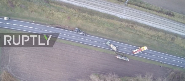 ABD'nin askeri aracı yolda kaldı - Sputnik Türkiye