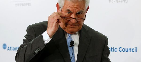 ABD Dışişleri Bakanı Rex Tillerson ABD Dışişleri Bakanı Rex Tillerson - Sputnik Türkiye