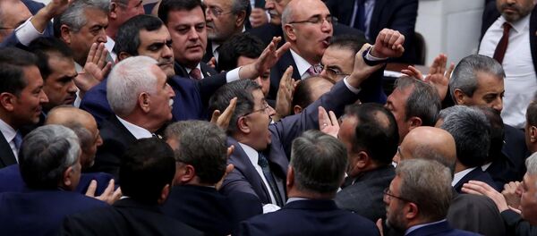 Meclis'te kavga - Sputnik Türkiye