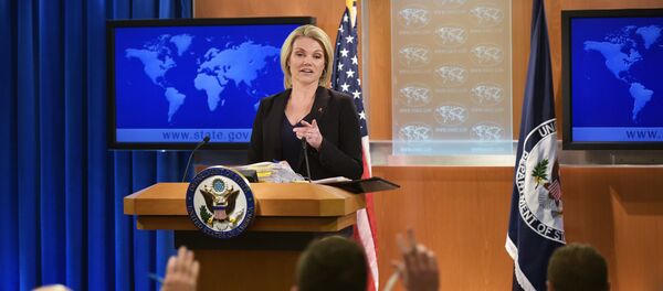 ABD Dışişleri Bakanlığı Sözcüsü Heather Nauert ABD Dışişleri Bakanlığı Sözcüsü Heather Nauert - Sputnik Türkiye