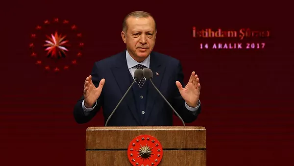 Cumhurbaşkanı Recep Tayyip Erdoğan - Sputnik Türkiye