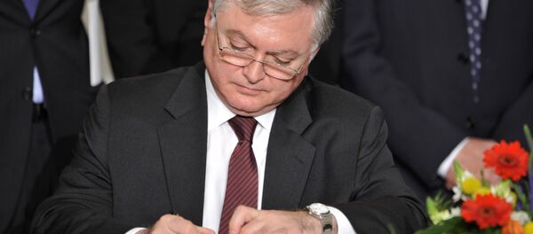 Ermenistan Dışişleri Bakanı Eduard Nalbandiyan İsviçre protokol imza - Sputnik Türkiye