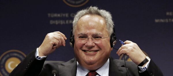 Yunanistan Dışişleri Bakanı Nikos Kocyas - Sputnik Türkiye