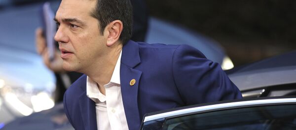 Yunanistan Başbakanı Aleksis Çipras Yunanistan Başbakanı Aleksis Çipras - Sputnik Türkiye