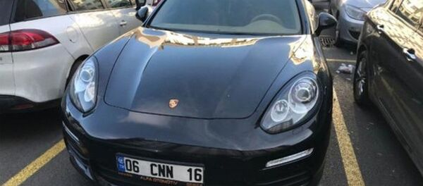 Fuhuş operasyonunda el konulan otomobil - Sputnik Türkiye