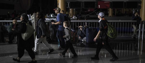 Atlanta Havalimanı'nda elektrikler kesildi - Sputnik Türkiye