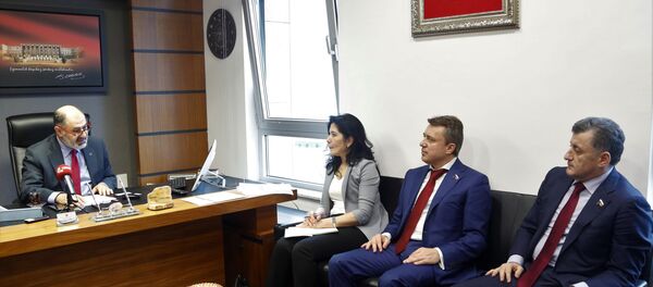 Rusya Devlet Duması komisyon başkanvekillerinden oluşan heyet - Sputnik Türkiye