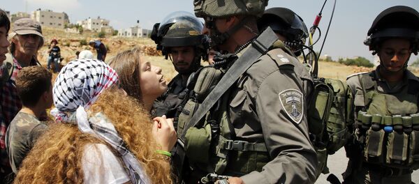 Ahed Tamimi Batı Şeria Nabi Salih - Sputnik Türkiye