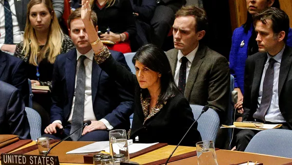 ABD'nin BM Daimi Temsilcisi Nikki Haley - Sputnik Türkiye