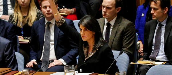ABD'nin BM Daimi Temsilcisi Nikki Haley - Sputnik Türkiye