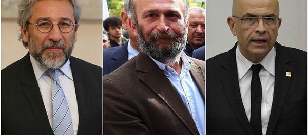 Can Dündar, Erdem Gül, Enis Berberoğlu - Sputnik Türkiye