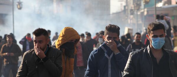 IKBY Süleymaniye protesto - Sputnik Türkiye
