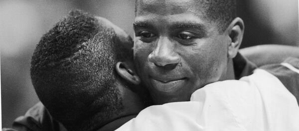 Magic Johnson Isiah Thomas 42. NBA All Star Magic Johnson Isiah Thomas 42. NBA All Star - Sputnik Türkiye