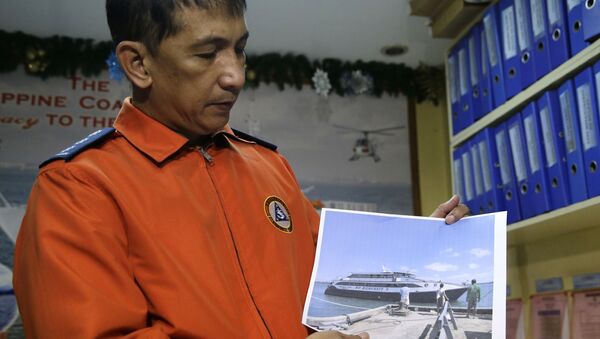 Filipinler'de batan 'Mercraft 3' feribotu - Sputnik Türkiye