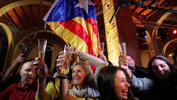 Katalonya'daki parlamento seçimlerini ayrılıkçılar kazandı - Sputnik Türkiye