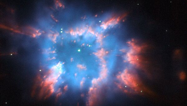 Hubble Teleskobu, Sunak takımyıldızındaki yıldız nebulasını görüntüledi - Sputnik Türkiye