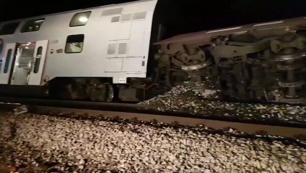 Avusturya'da tren kazası - Sputnik Türkiye