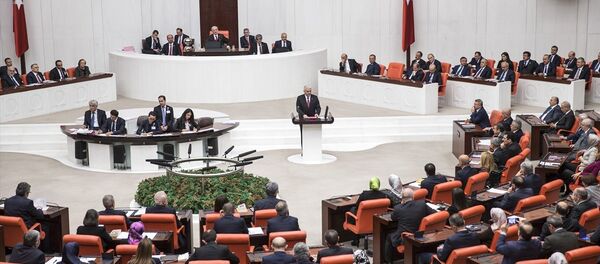 Başbakan Binali Yıldırım, TBMM Genel Kurulu'nda konuştu - Sputnik Türkiye