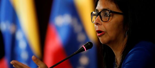 Venezüella Kurucu Meclis Başkanı Delcy Rodriguez - Sputnik Türkiye