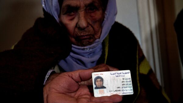 110 yaşındaki Suriyeli sığınmacı Leyla Salih - Sputnik Türkiye