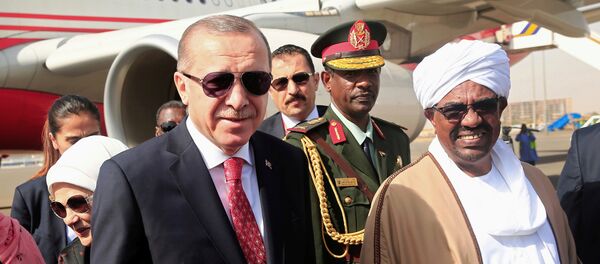 Cumhurbaşkanı Recep Tayyip Erdoğan ve Sudan Devlet Başkanı Ömer Beşir - Sputnik Türkiye