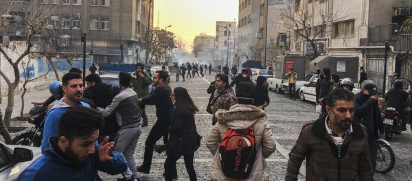 İran-protestolar (Tahran) - Sputnik Türkiye