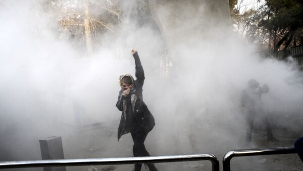 İran'daki protestolar - Sputnik Türkiye