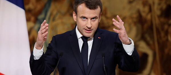 Fransa Cumhurbaşkanı Emmanuel Macron - Sputnik Türkiye