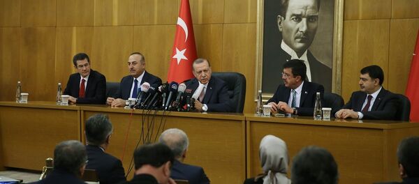 Cumhurbaşkanı Recep  Tayyip Erdoğan - Sputnik Türkiye