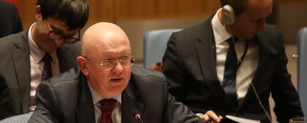 Rusya'nın BM Daimi Temsilcisi Vasiliy Nebenzya - Sputnik Türkiye