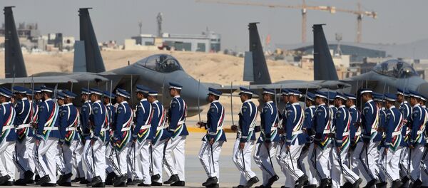 Suudi F-15'ler Kral Faysal Hava Akademisi Kral Salman Hava Üssü Riyad Suudi F-15'ler Kral Faysal Hava Akademisi Kral Salman Hava Üssü Riyad - Sputnik Türkiye