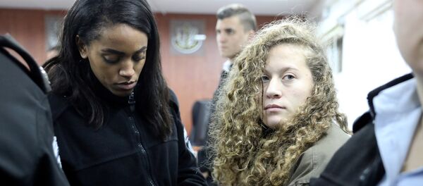 Filistinli Ahed Tamimi Filistinli Ahed Tamimi - Sputnik Türkiye