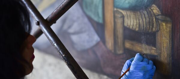 Resim, tablo, ressam, palet, çizim - Sputnik Türkiye