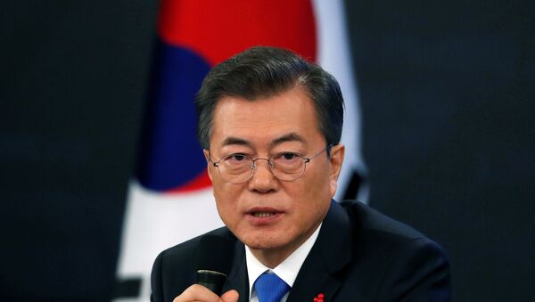Güney Kore Devlet Başkanı Moon Jae-in - Sputnik Türkiye