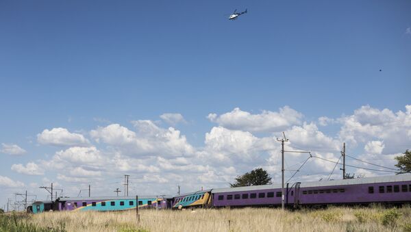 Güney Afrika Cumhuriyeti'nde yine tren kazası - Sputnik Türkiye