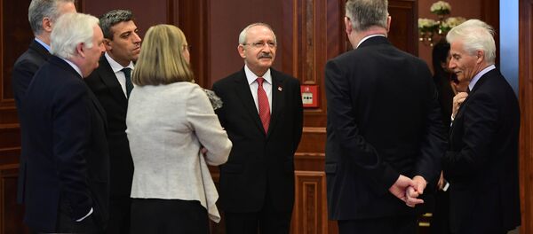 Cumhuriyet Halk Partisi Genel Başkanı Kemal Kılıçdaroğlu, Ankara'da Avrupa Birliği üyesi ülkelerin büyükelçileri ile kahvaltıda bir araya geldi. - Sputnik Türkiye