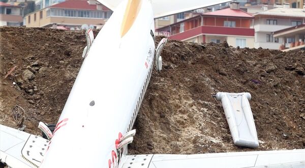 Trabzon'da uçak pistten çıktı - Sputnik Türkiye