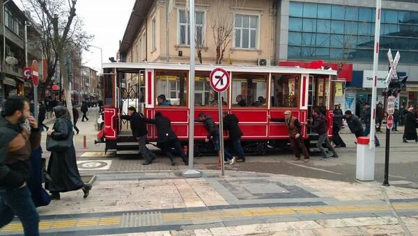 Düzce'deki nostaljik tramvay - Sputnik Türkiye