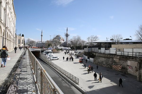 Tarihi Yarımada meydanları yeniden düzenleniyor - Sputnik Türkiye