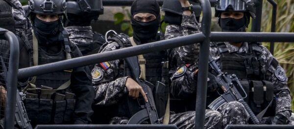 Venezüella güvenlik gücü mensupları- Bolivarcı Ulusal İstihbarat Bürosu (SEBIN) - Sputnik Türkiye