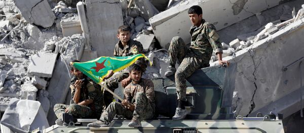 Rakka DSG YPG - Sputnik Türkiye