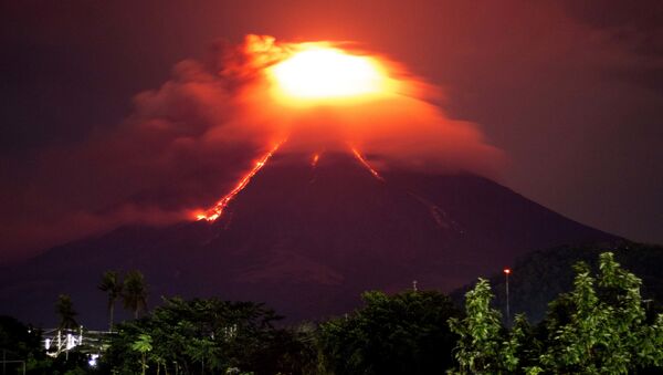 Filipinler'de Mayon Yanardağı endişesi - Sputnik Türkiye