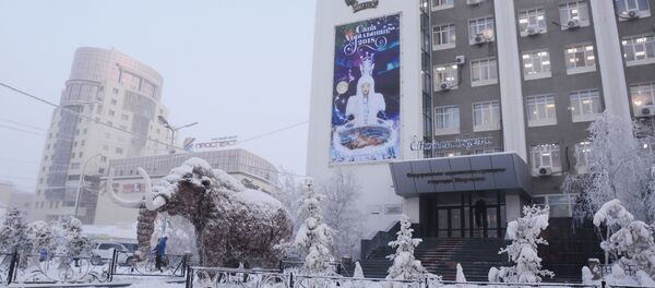 Yakutistan'da eşsiz ayaz - Sputnik Türkiye