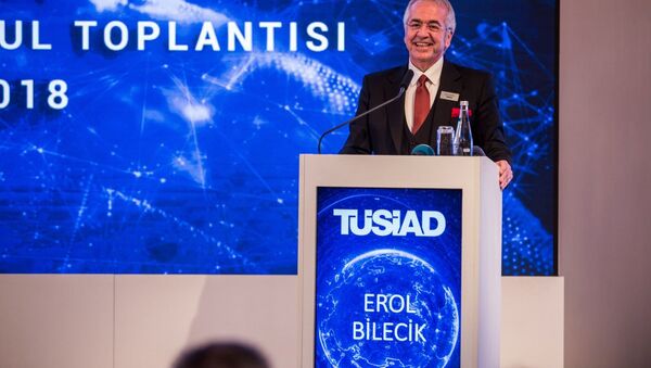 Türk Sanayicileri ve İşinsanları Derneği (TÜSİAD) Yönetim Kurulu Başkanı Erol Bilecik - Sputnik Türkiye
